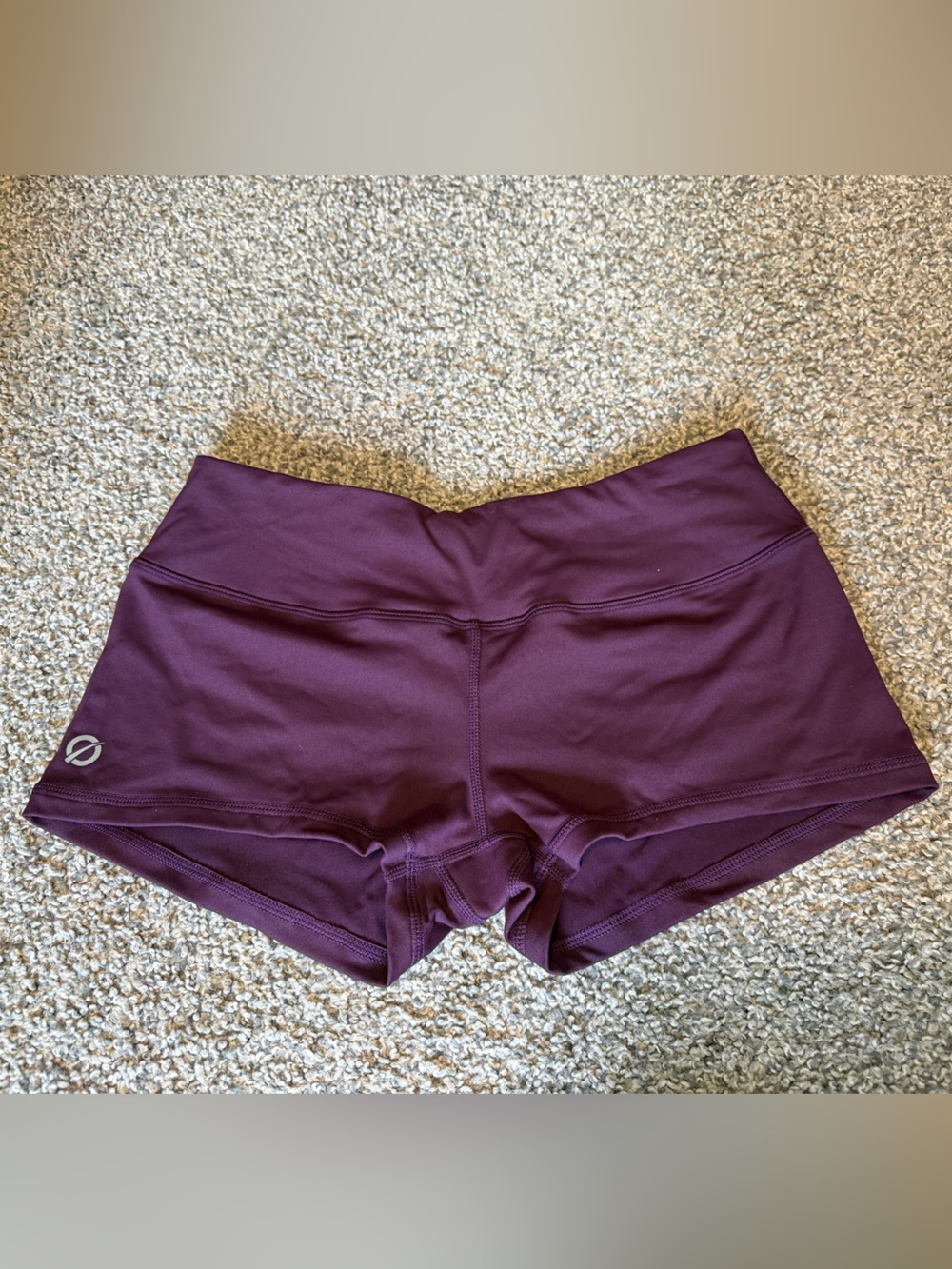 Hollow Rock Women's Deep Plum Athletic Shorts - Picture 12 of 13